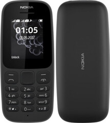 Nokia 105 2017 - obrázek mobilního telefonu