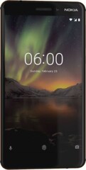 Nokia 6.1 - obrázek mobilního telefonu