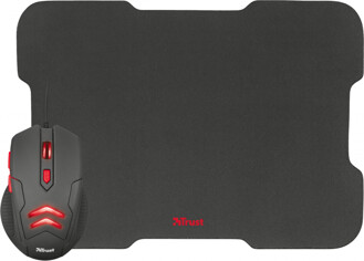 Trust Ziva Gaming Mouse with mouse pad 21963