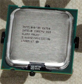 Intel Core2 Duo E6750