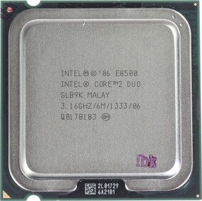 Intel Core2 Duo E8500