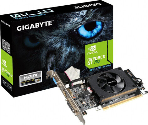 Porovnani HP GeForce GT 730 2GB Z9H51AA vs. Gigabyte GV N710D5 1GL