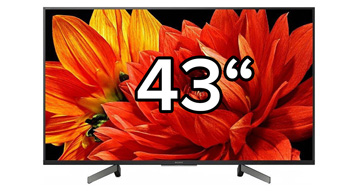 Nejlepší televize 43 palců (109 cm)