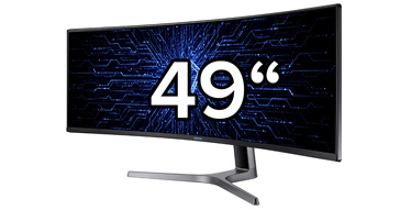 Nejlepší monitory 49 palců (124 cm)