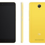 Žlutý Xiaomi Redmi Note 2