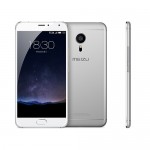 Stříbrno-bílý Meizu PRO 5