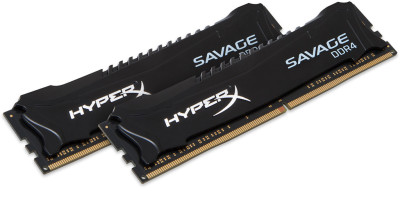 Kingston 16GB KIT DDR4 2400MHz CL12 HyperX Savage Black