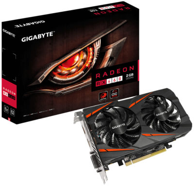 Gigabyte RX460 WINDFORCE OC 2G