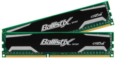 Crucial Ballistix DDR3 8GB (2x4GB) 1600MHz CL9