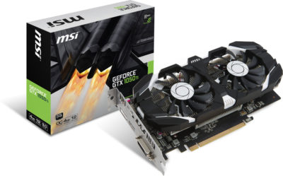 MSI GeForce GTX 1050 Ti 4GT OC