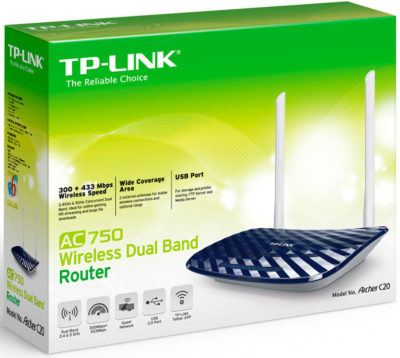 TP-Link Archer C20 AC750