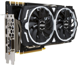 MSI GeForce GTX 1070 ARMOR 8G OC