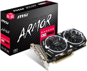 MSI Radeon RX 570 ARMOR 4G OC