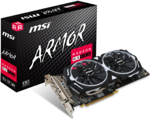 MSI Radeon RX 580 ARMOR 8G OC