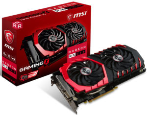 MSI Radeon RX 580 GAMING X 8G