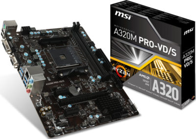 MSI A320M PRO-VD/S