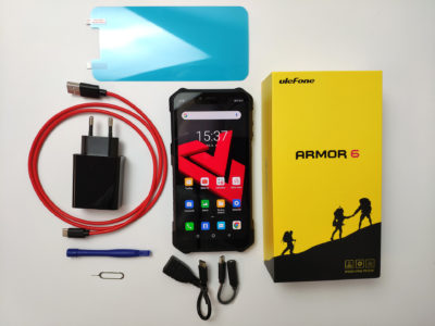Obsah balení Ulefone Armor 6