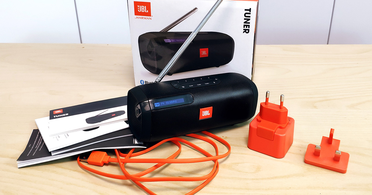 Recenze JBL Tuner, nejlepší BT reproduktor s rádiem FM i DAB