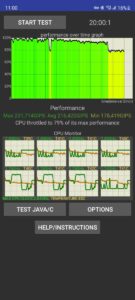 Samsung Galaxy S20 FE CPU Throttling Test