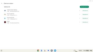 Screenshoty Chrome OS