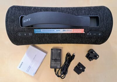 Sony SRS-XG300 – obsah balení