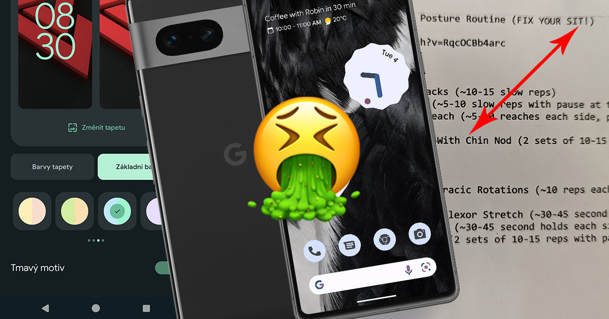 Proč mě s*re Google Pixel 7? Zjištěné problémy po půl roce používání