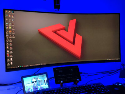 Luxusní VA (QLED) monitor Samsung