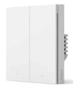 Aqara Smart Wall Switch H1 EU (No Neutral, Double Rocker)