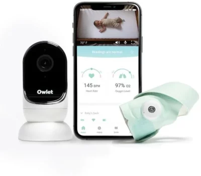 Owlet Monitor Duo - Chytrá ponožka Owlet Smart Sock 3 & kamera Owlet Cam 2