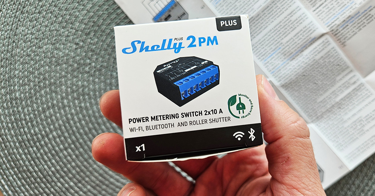 Malý Wi-Fi modul pod vypínač pro rolety/žaluzie: Recenze Shelly Plus 2PM (a Shelly 2PM Gen3)